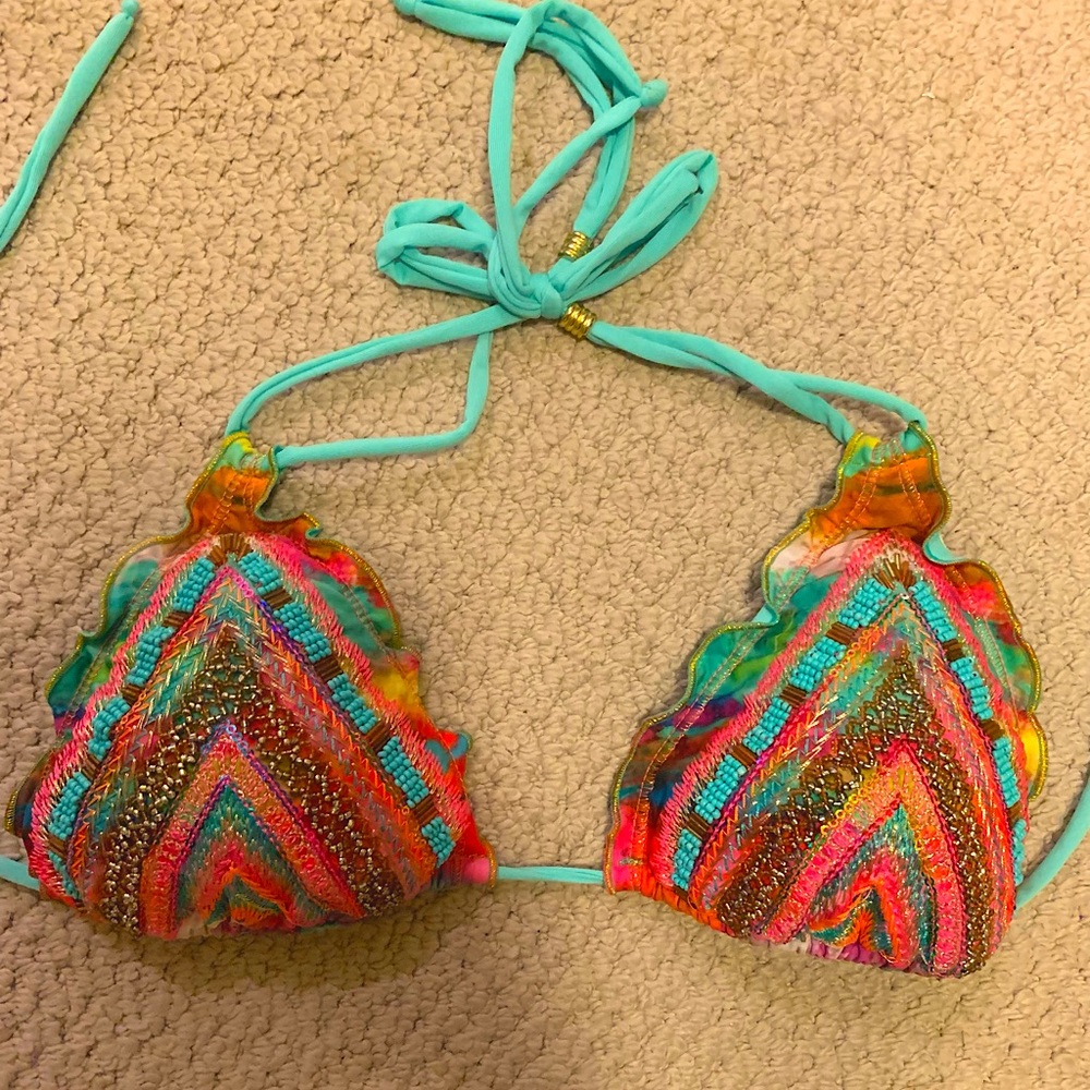 Triangle bikini top